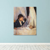 Die Wiege von Berthe Morisot Leinwanddruck (Insitu (Holzboden))