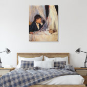 Die Wiege von Berthe Morisot Leinwanddruck (Insitu (Schlafzimmer))