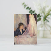 Die Wiege von Berthe Morisot Postcard Postkarte (Stehend Vorderseite)