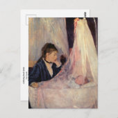 Die Wiege von Berthe Morisot Postcard Postkarte (Vorne/Hinten)