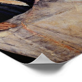 Die Wiege von Berthe Morisot Poster (Ecke)