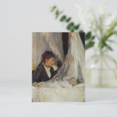Die Wiege von Berthe Morisot Postkarte (Stehend Vorderseite)