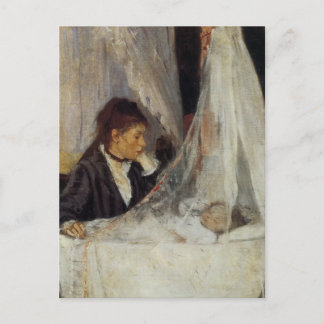 Die Wiege von Berthe Morisot Postkarte