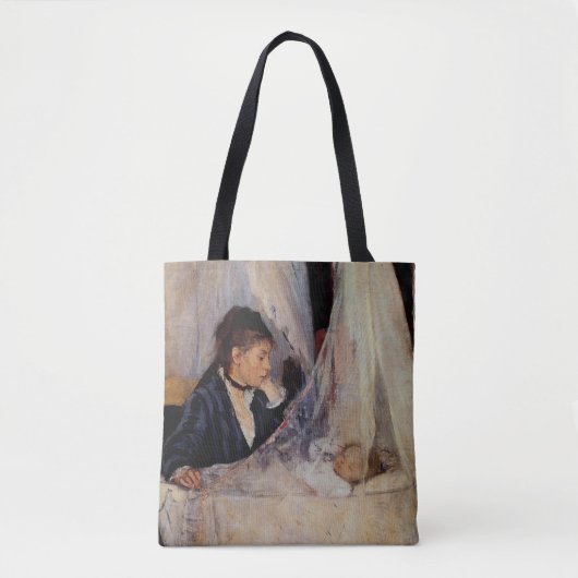 Die Wiege von Berthe Morisot Tasche (Vorderseite)