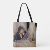 Die Wiege von Berthe Morisot Tasche (Rückseite)