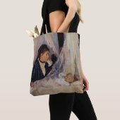 Die Wiege von Berthe Morisot Tasche (Von Nahem)