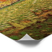 Die Wiese in den Bergen Van Gogh Kunstgeschichte Poster (Ecke)