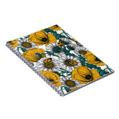 Die Wiese in Gelb Notizblock (Rechte Seite)