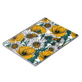 Die Wiese in Gelb Notizblock (Linke Seite)