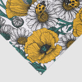 Die Wiese in Gelb Seidenpapier (Ausschnitt)