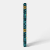 Die Wiese in Gelb und Blau Samsung Galaxy Hülle (Linke Seite)