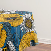 Die Wiese in Gelb und Blau Tischdecke (Beispiel)