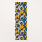 Die Wiese in Gelb und Blau Yogamatte (Vorderseite)