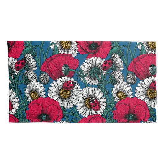 Die Wiese Kissenbezug (Rückseite-Rechts)