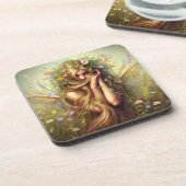 Die Wiese Pixie Getränkeuntersetzer (Linke Seite)