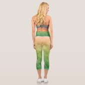 Die Wiesen des ersten Lichtes Capri Leggings (Rückseite)