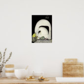 Die Wig des Herrn wurde entfernt, während er schli Poster (Küche)