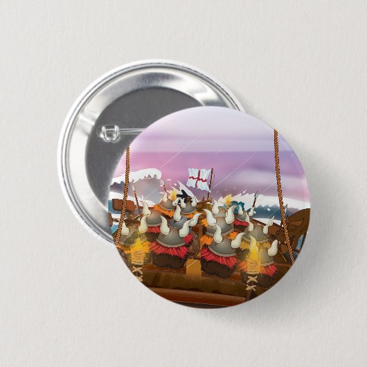 Die Wikinger Button (Vorne & Hinten)