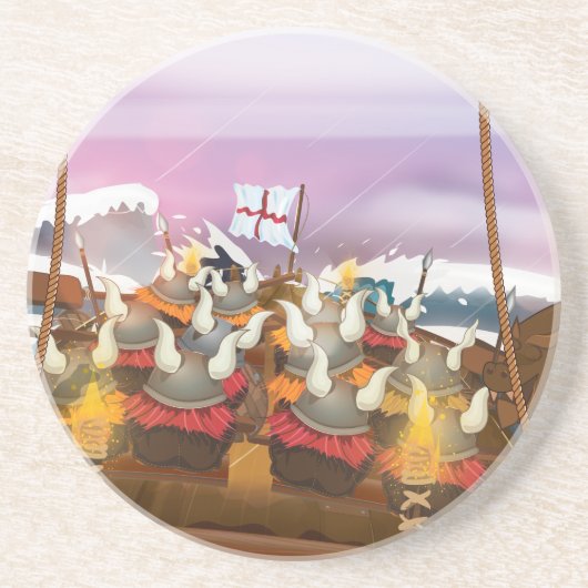 Die Wikinger Untersetzer (Vorne)