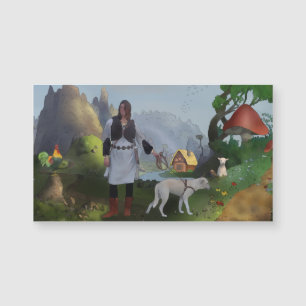 Die Wikingerin Magnetkarte