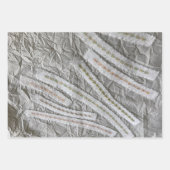 Die Wildblumen sind einfach, beige, beige, beige,  Geschenkpapier Set (Vorderseite 2)