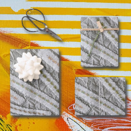 Die Wildblumen sind einfach, beige, beige, beige,  Geschenkpapier Set