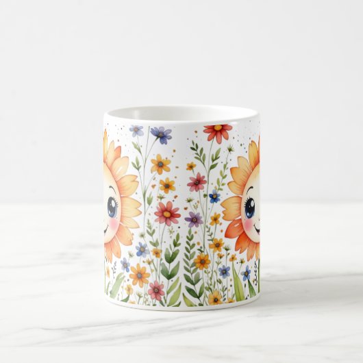 Die wilde Blume Kaffeetasse (Mittel)