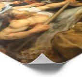 Die wilde Boarenjagd Poster (Ecke)