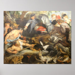 Die wilde Boarenjagd Poster