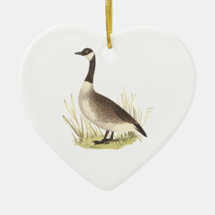 Die wilde Gans	(Anser canadensis) Keramik Ornament