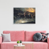 Die wilde Jagd auf Odin von Peter Nicolai Arbo 187 Leinwanddruck (Insitu (Wohnzimmer))