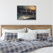 Die wilde Jagd auf Odin von Peter Nicolai Arbo 187 Leinwanddruck (Insitu (Schlafzimmer))