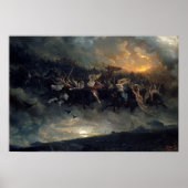 Die wilde Jagd auf Odin von Peter Nicolai Arbo 187 Poster (Vorne)