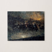 Die wilde Jagd auf Odin von Peter Nicolai Arbo Puzzle (Horizontal)