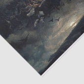 Die wilde Jagd auf Odin von Peter Nicolai Arbo Seidenpapier (Ausschnitt)