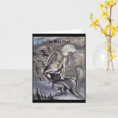 Die wilde Jagd Karte (Gelbe Blume)