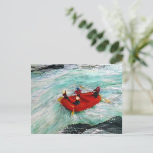 Die Wilde Postkarte (Stehend Vorderseite)