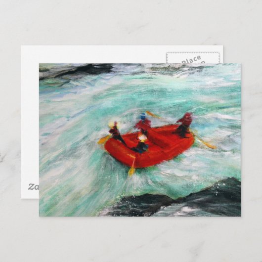 Die Wilde Postkarte (Vorne/Hinten)