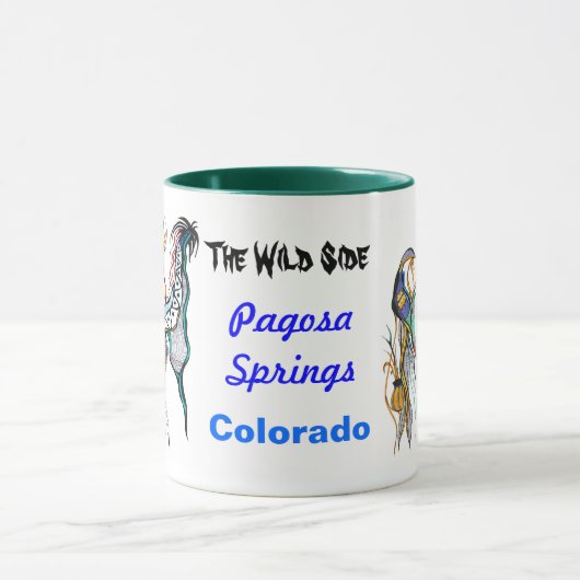 Die wilde Seitenwelt Tasse (Zentrum)