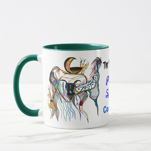 Die wilde Seitenwelt Tasse (Links)