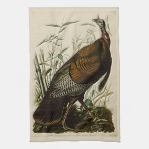 Die wilde Türkei durch John Audubon Handtuch