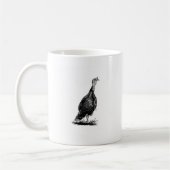 Die wilde Türkei (Linie Kunst) Kaffeetasse (Links)