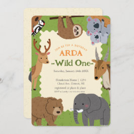 Die wilde Welt: Einladung von Tieren zur Geburtsta