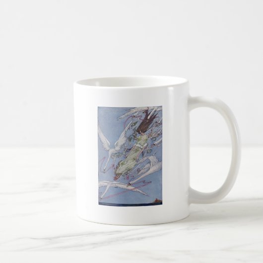 Die wilden Schwäne Kaffeetasse (Rechts)