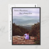 Die Wilderness von Pemigewasset Postkarte (Vorne/Hinten)