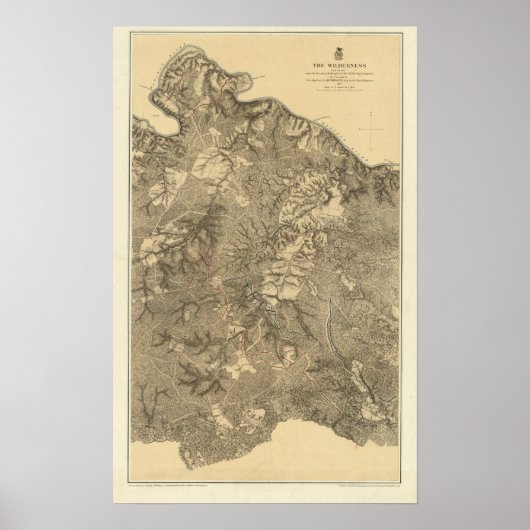 Die Wildnis, Virginia Poster (Vorne)