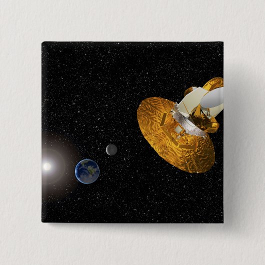 Die Wilkinson-Mikrowelle-Anisotropie-Probe Button (Vorderseite)