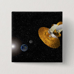 Die Wilkinson-Mikrowelle-Anisotropie-Probe Button