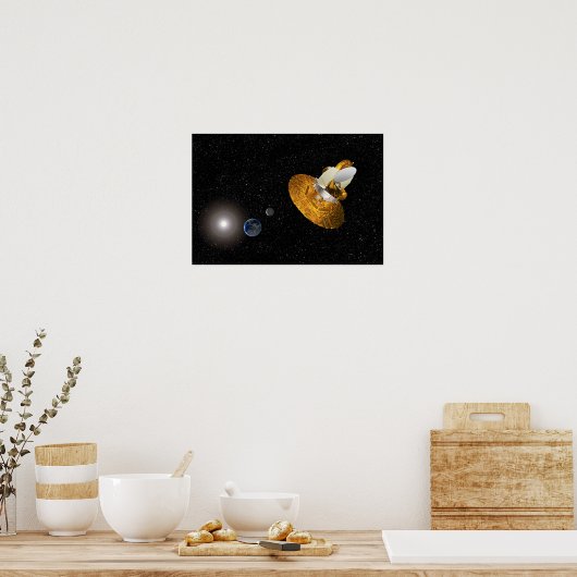 Die Wilkinson-Mikrowelle-Anisotropie-Probe Poster (Küche)