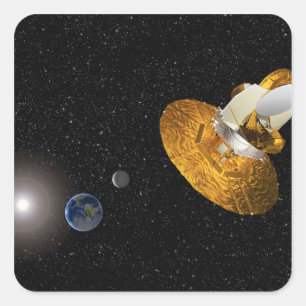 Die Wilkinson-Mikrowelle-Anisotropie-Probe Quadratischer Aufkleber